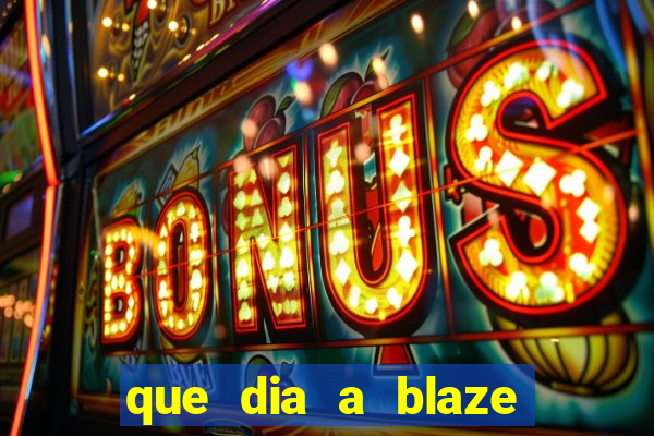 que dia a blaze paga o cashback